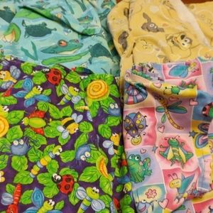 Bundle of scrub tops, size 2XL